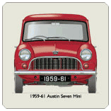 Austin Seven Mini 1959-61 Coaster 2